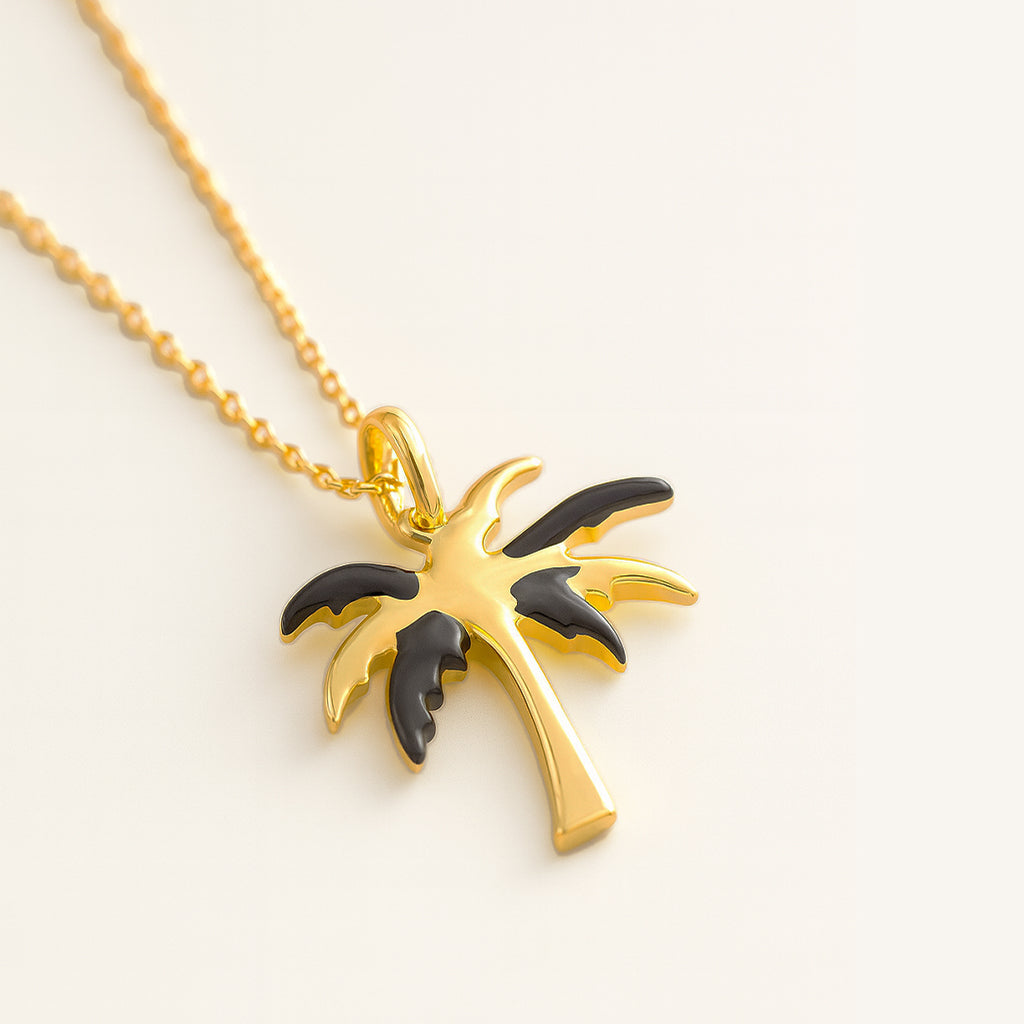 Palmiye Altın Kolye - Arvi Jewellery