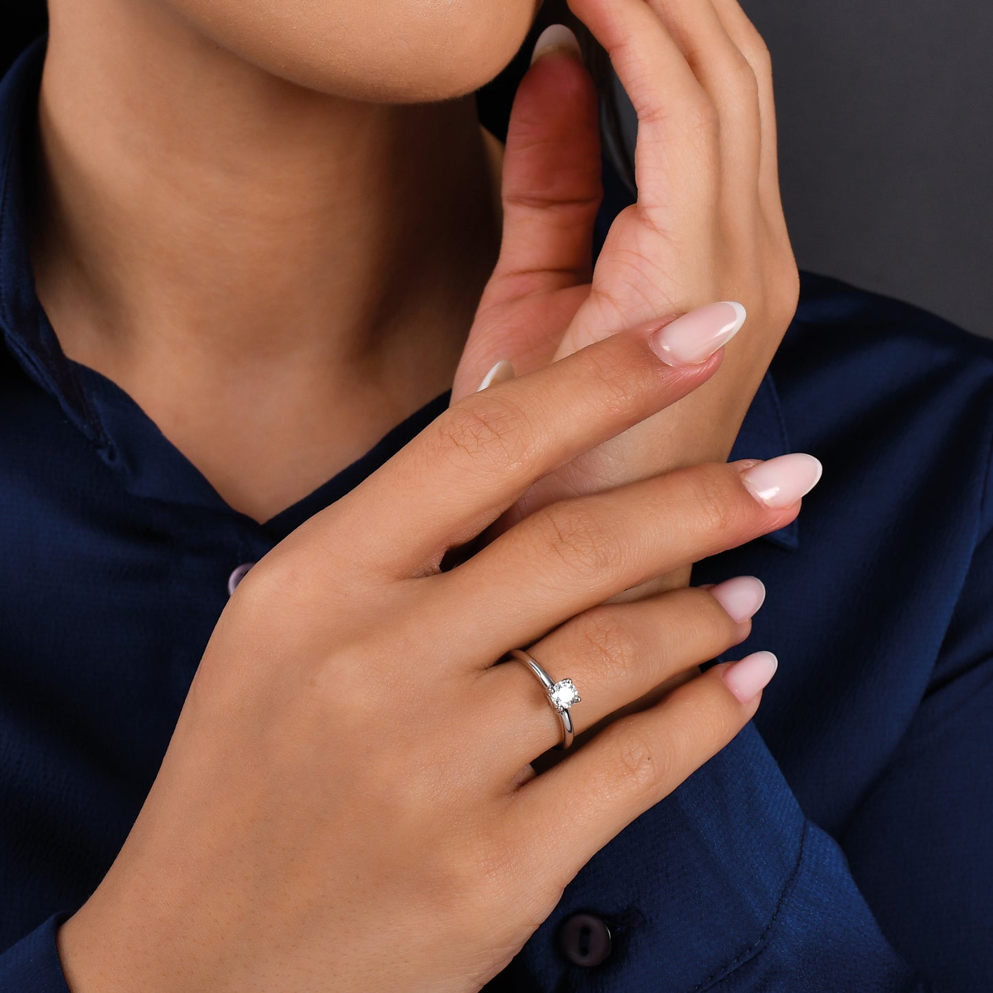 0,25 Karat Tektaş Pırlanta Yüzük - Arvi Jewellery