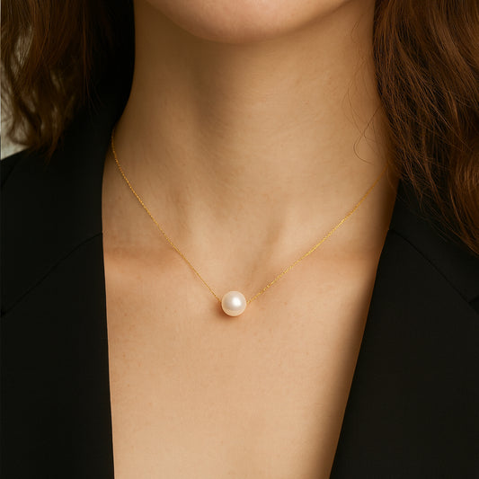 İnci Altın Kolye 2 - Arvi Jewellery