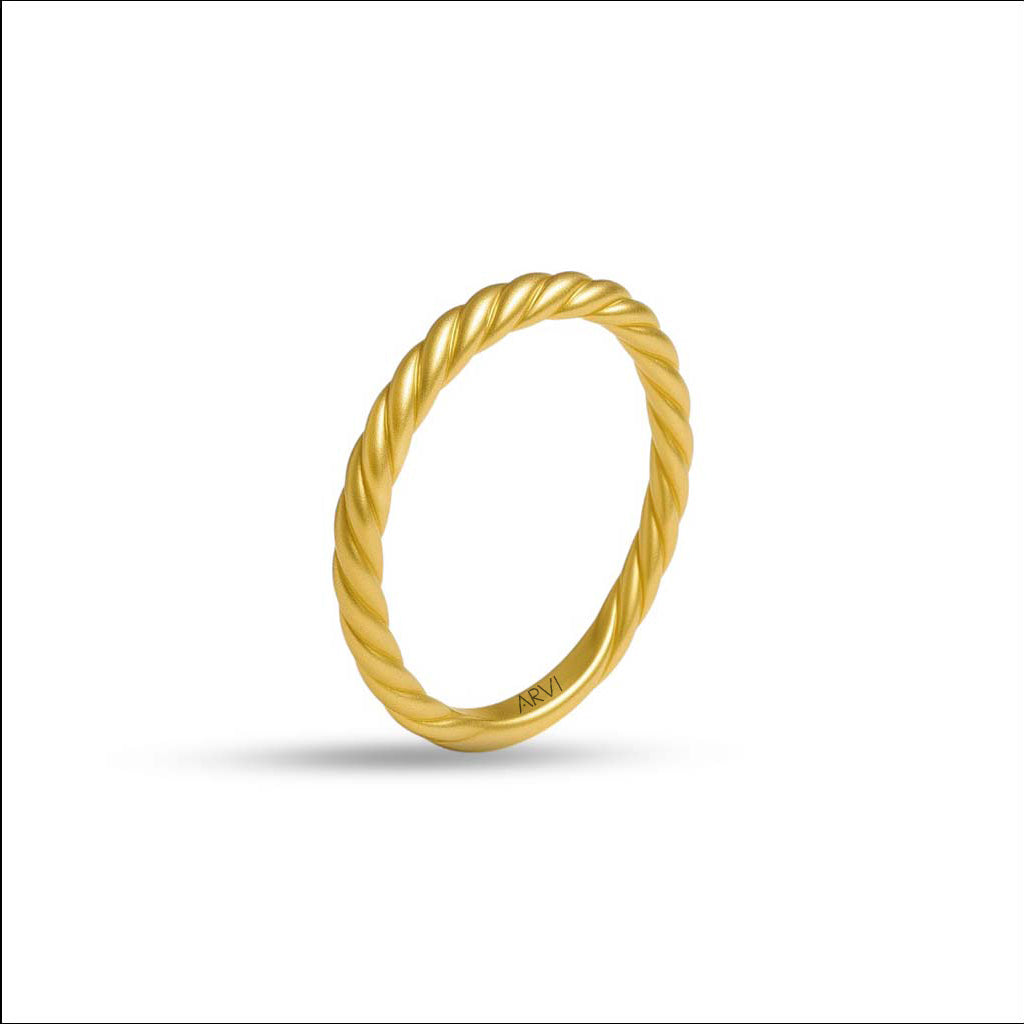 Burgu Altın Yüzük 2 - Arvi Jewellery