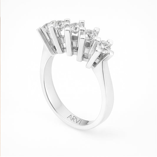 0,60 Karat Pırlanta Beştaş Yüzük - Arvi Jewellery