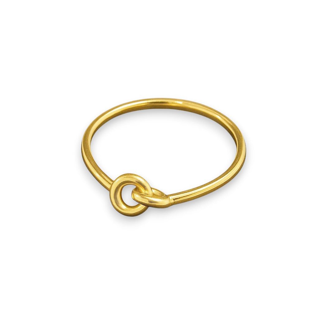 Altın Düğüm Yüzük - Arvi Jewellery