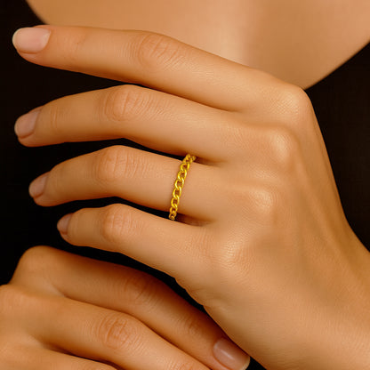 Altın Söz Yüzüğü - Arvi Jewellery