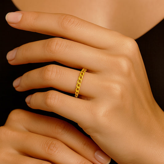 Altın Söz Yüzüğü - Arvi Jewellery