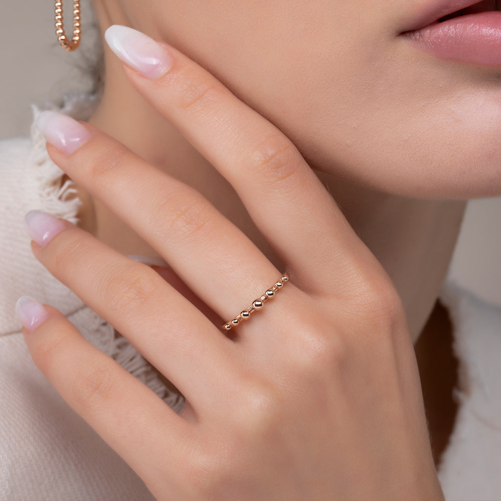 Dorika Altın Yüzük 1 - Arvi Jewellery