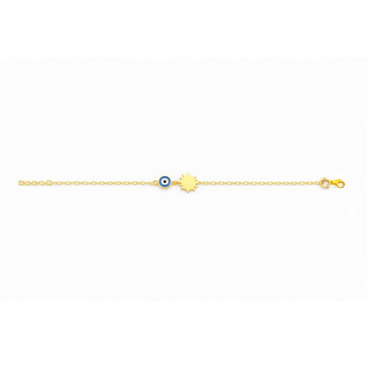 Güneş Altın Bilezik - Arvi Jewellery