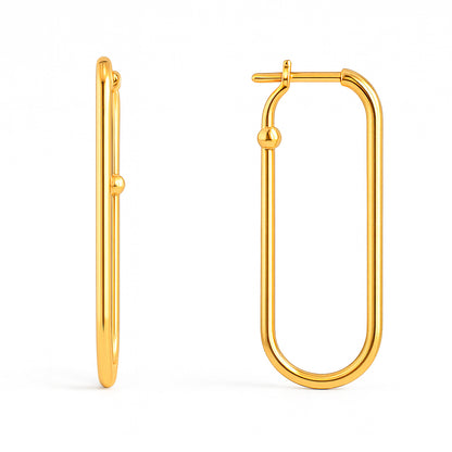 Altın Ataş Küpe - Arvi Jewellery