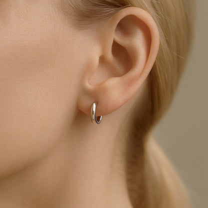 Minik Halka Altın Küpe 1 - Arvi Jewellery