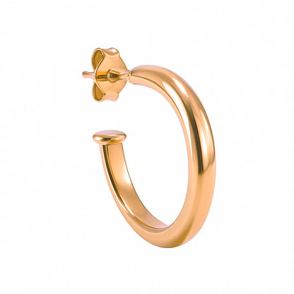 Minik Halka Altın Küpe 2 - Arvi Jewellery