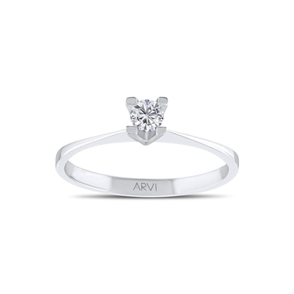 0,20 Karat Tektaş Pırlanta Yüzük - Arvi Jewellery