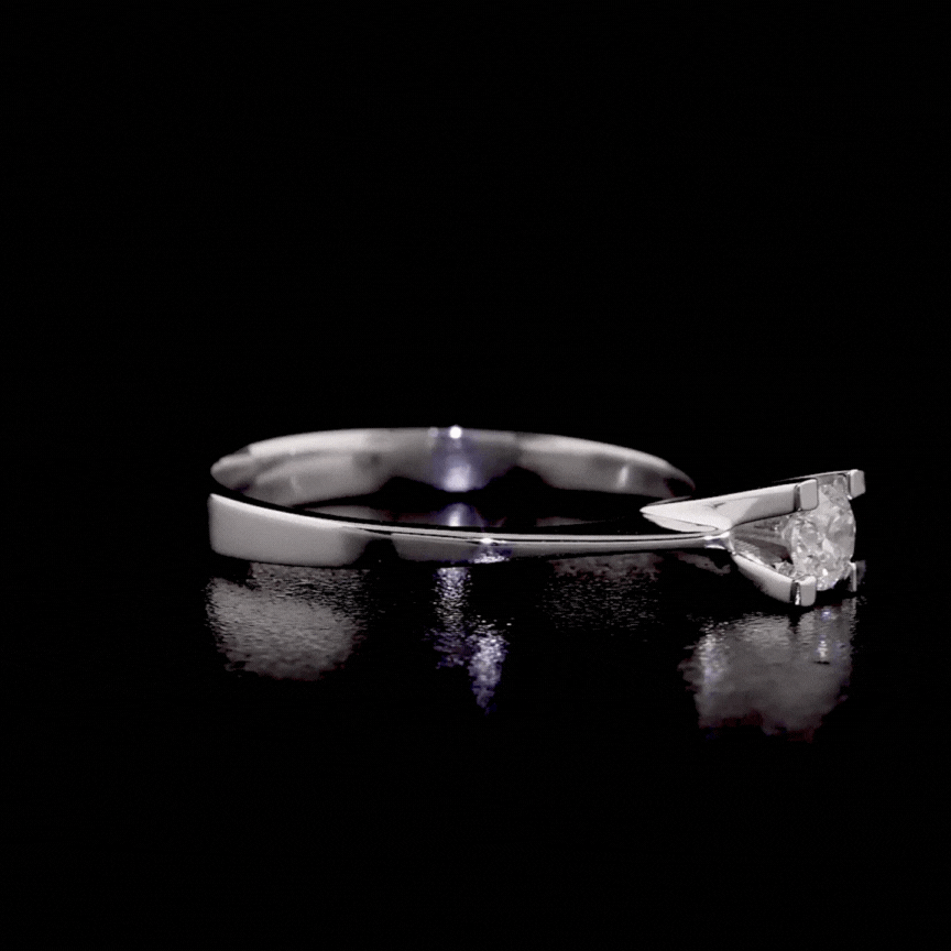 0,25 Karat Tektaş Pırlanta Yüzük - Arvi Jewellery