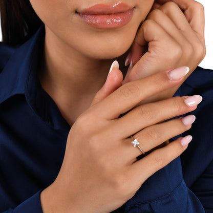 0,25 Karat Tektaş Pırlanta Yüzük - Arvi Jewellery