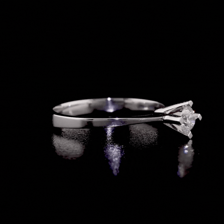 0,30 Karat Tektaş Pırlanta Yüzük - Arvi Jewellery