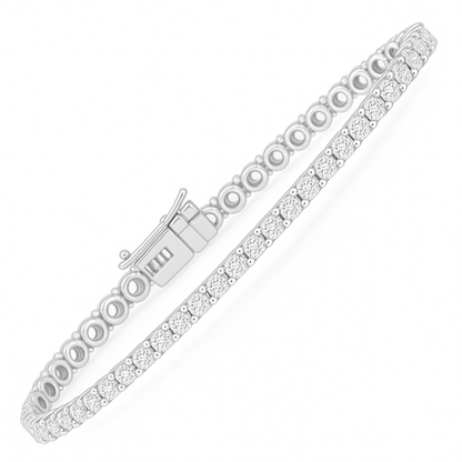 2,00 Karat Su Yolu Pırlanta Bilezik - Arvi Jewellery