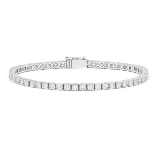 2,00 Karat Su Yolu Pırlanta Bilezik - Arvi Jewellery