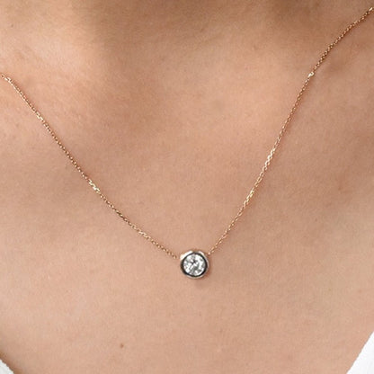 0,30 Karat Tektaş Pırlanta Kolye - Arvi Jewellery