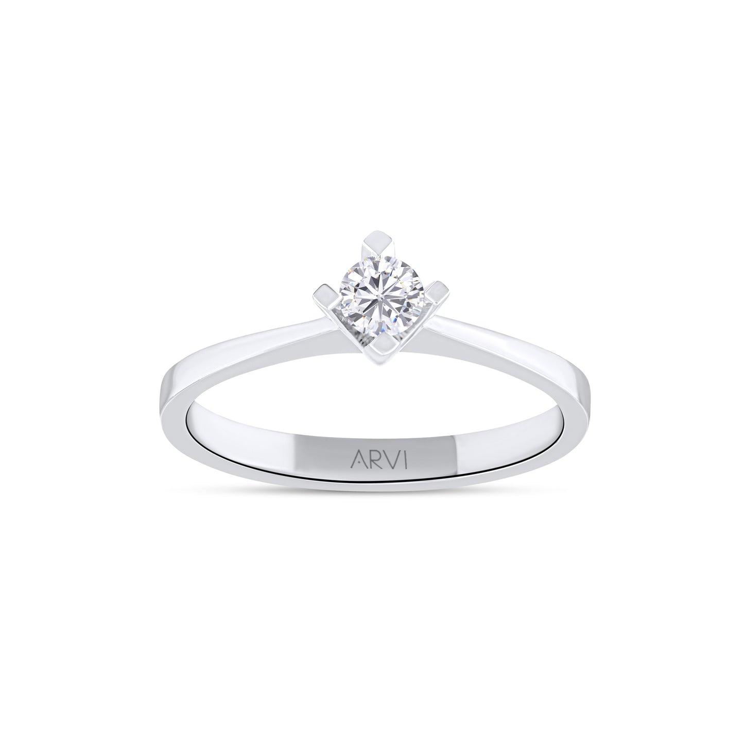 0,15 Karat Tektaş Pırlanta Yüzük