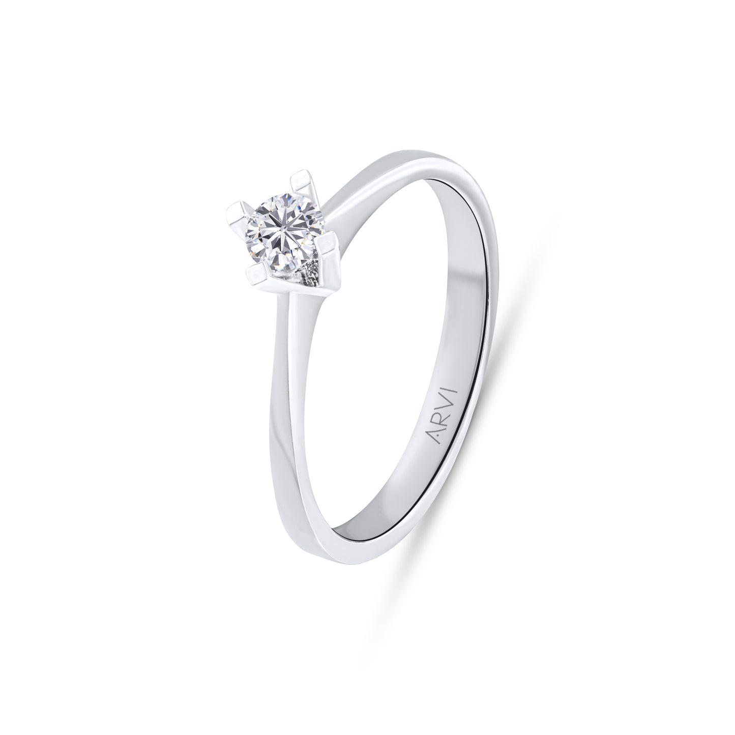 0,15 Karat Tektaş Pırlanta Yüzük