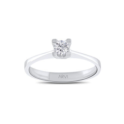 0,25 Karat Tektaş Pırlanta Yüzük - Arvi Jewellery