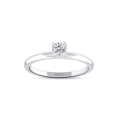 0,15 Karat Tektaş Pırlanta Yüzük - Arvi Jewellery