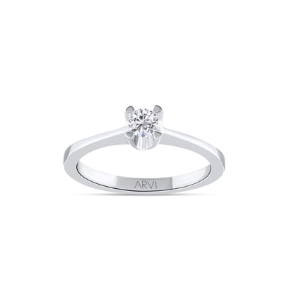 0,20 Karat Tektaş Pırlanta Yüzük - Arvi Jewellery