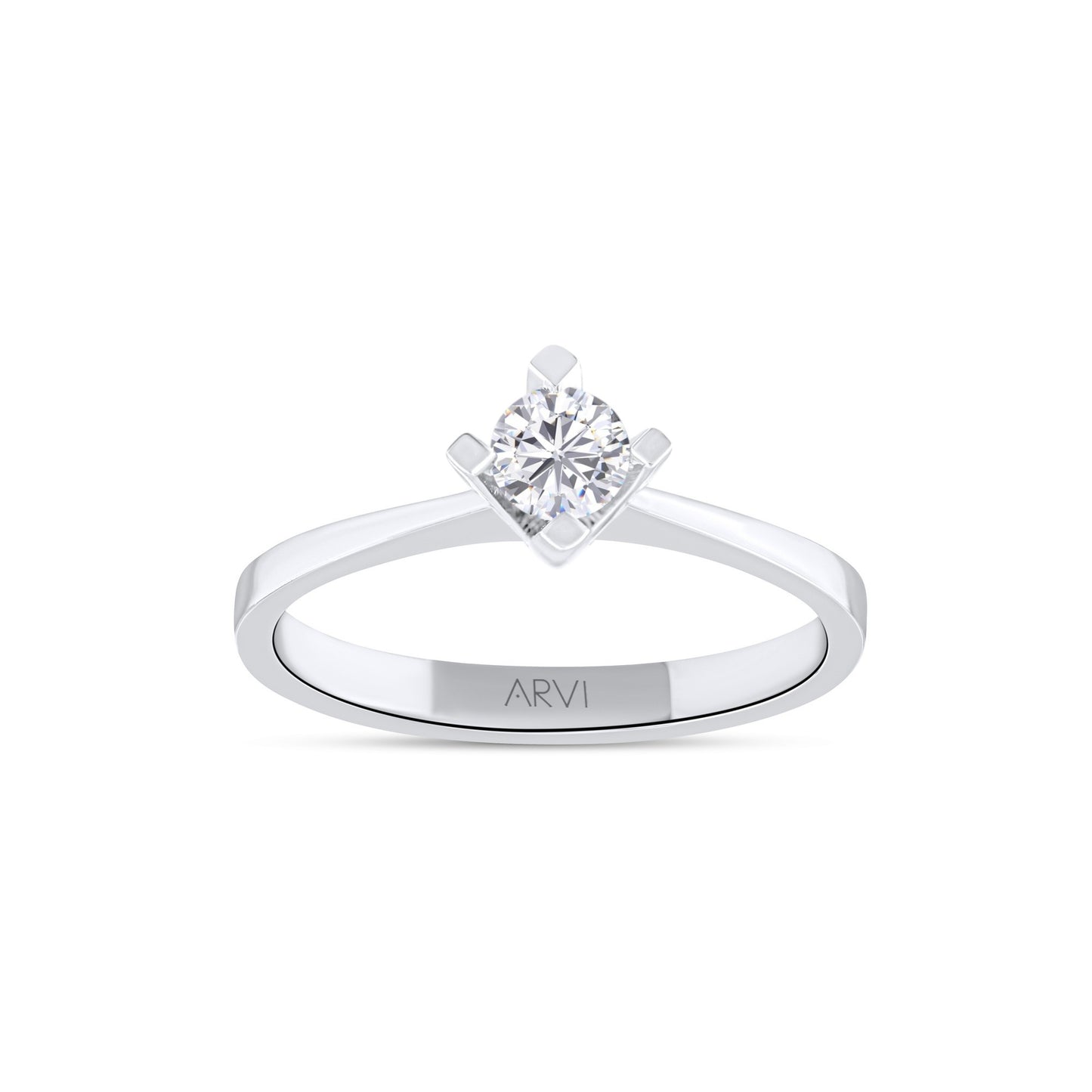 0,30 Karat Tektaş Pırlanta Yüzük - Arvi Jewellery