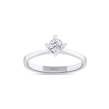 0,30 Karat Tektaş Pırlanta Yüzük - Arvi Jewellery