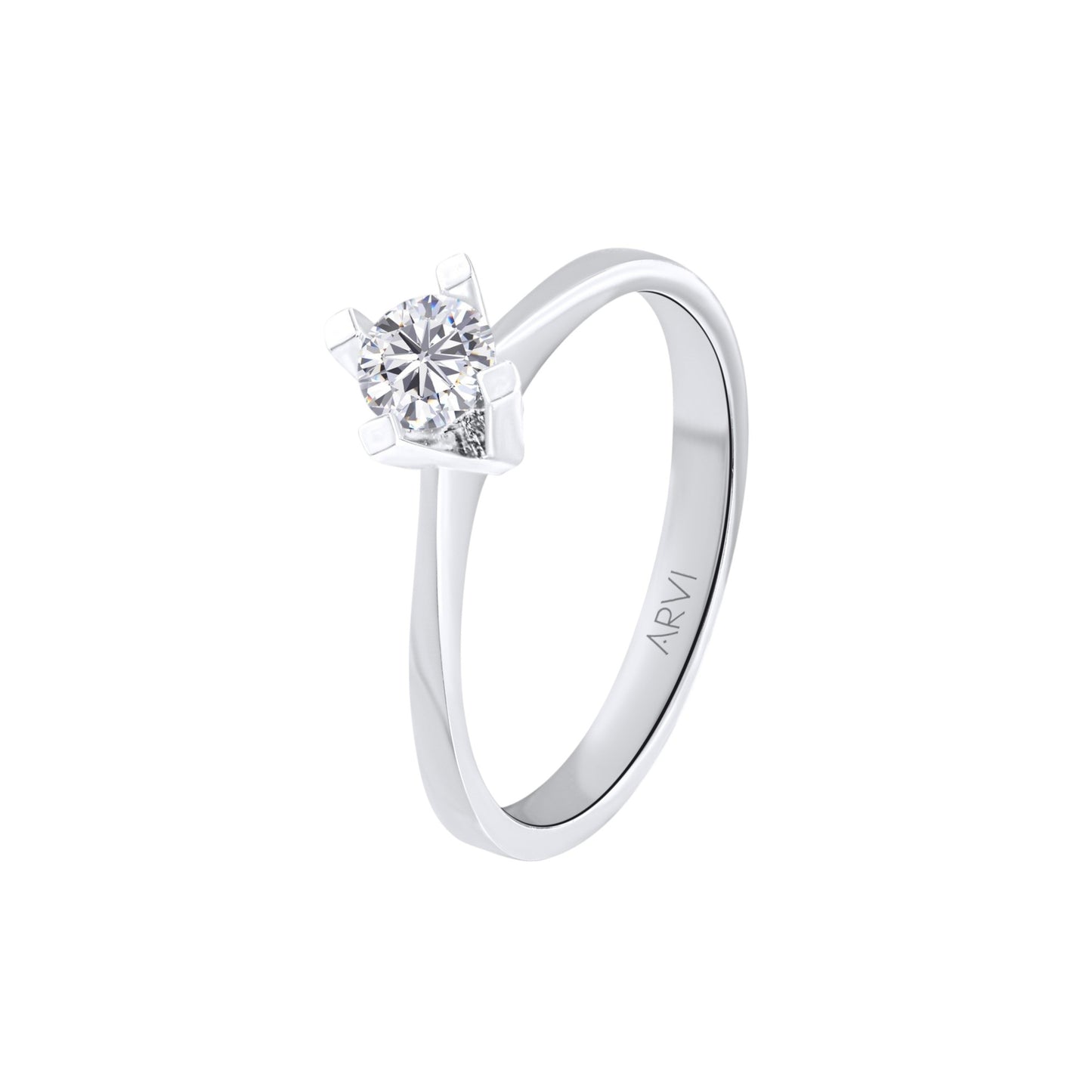 0,30 Karat Tektaş Pırlanta Yüzük - Arvi Jewellery