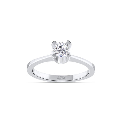 0,25 Karat Tektaş Pırlanta Yüzük - Arvi Jewellery
