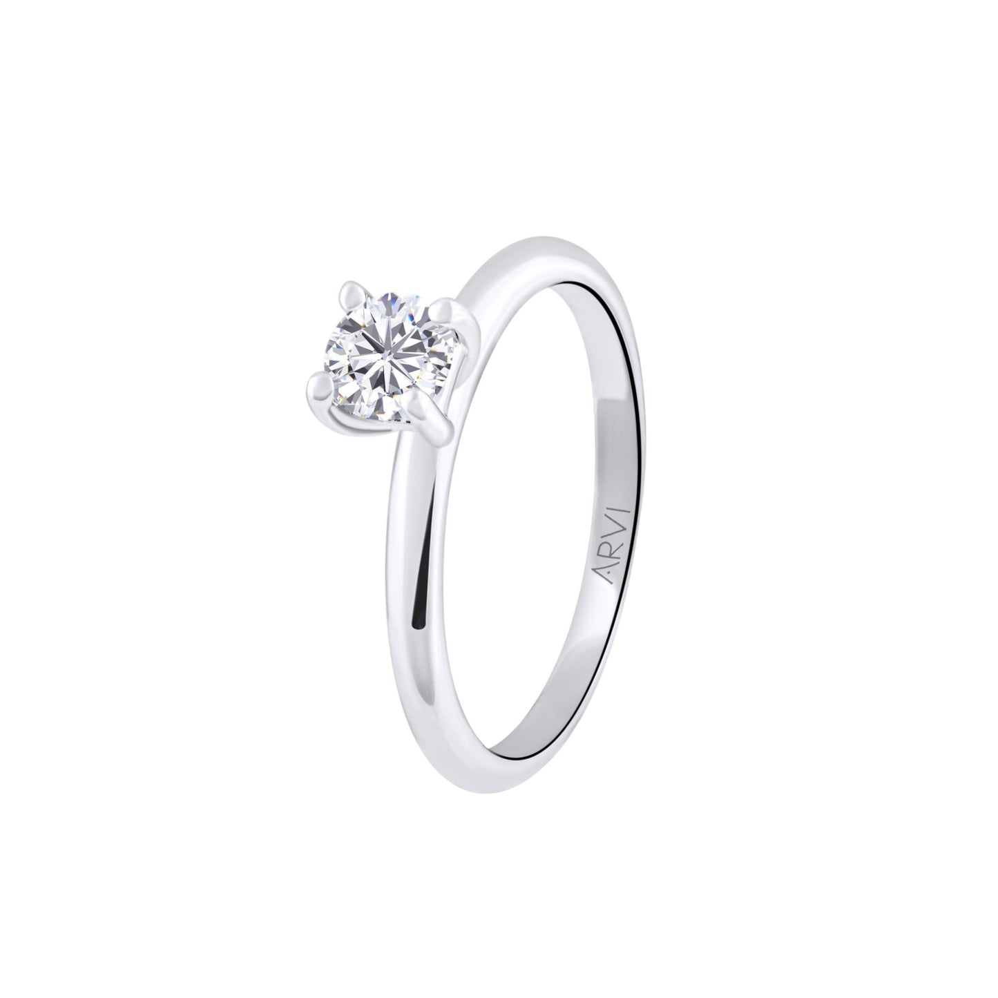 0,25 Karat Tektaş Pırlanta Yüzük - Arvi Jewellery