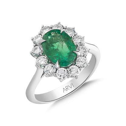 5,25 Karat Klasik Anturaj Pırlanta Yüzük - Arvi Jewellery