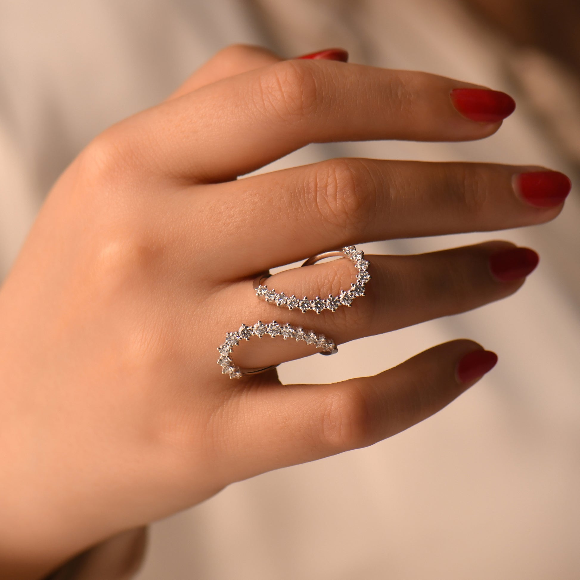 1,49 Karat Tasarım Pırlanta Yüzük - Arvi Jewellery