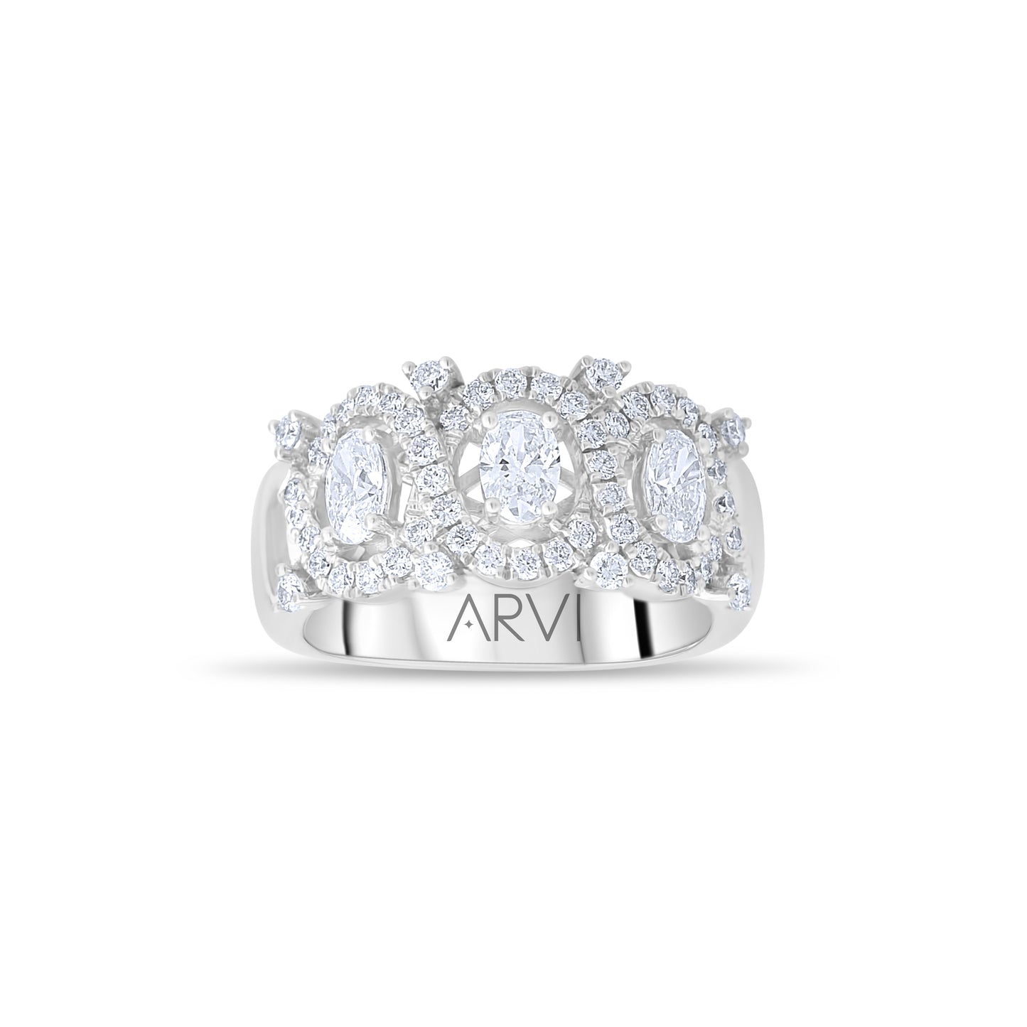 1,20 Karat Oval Pırlanta Yüzük - Arvi Jewellery