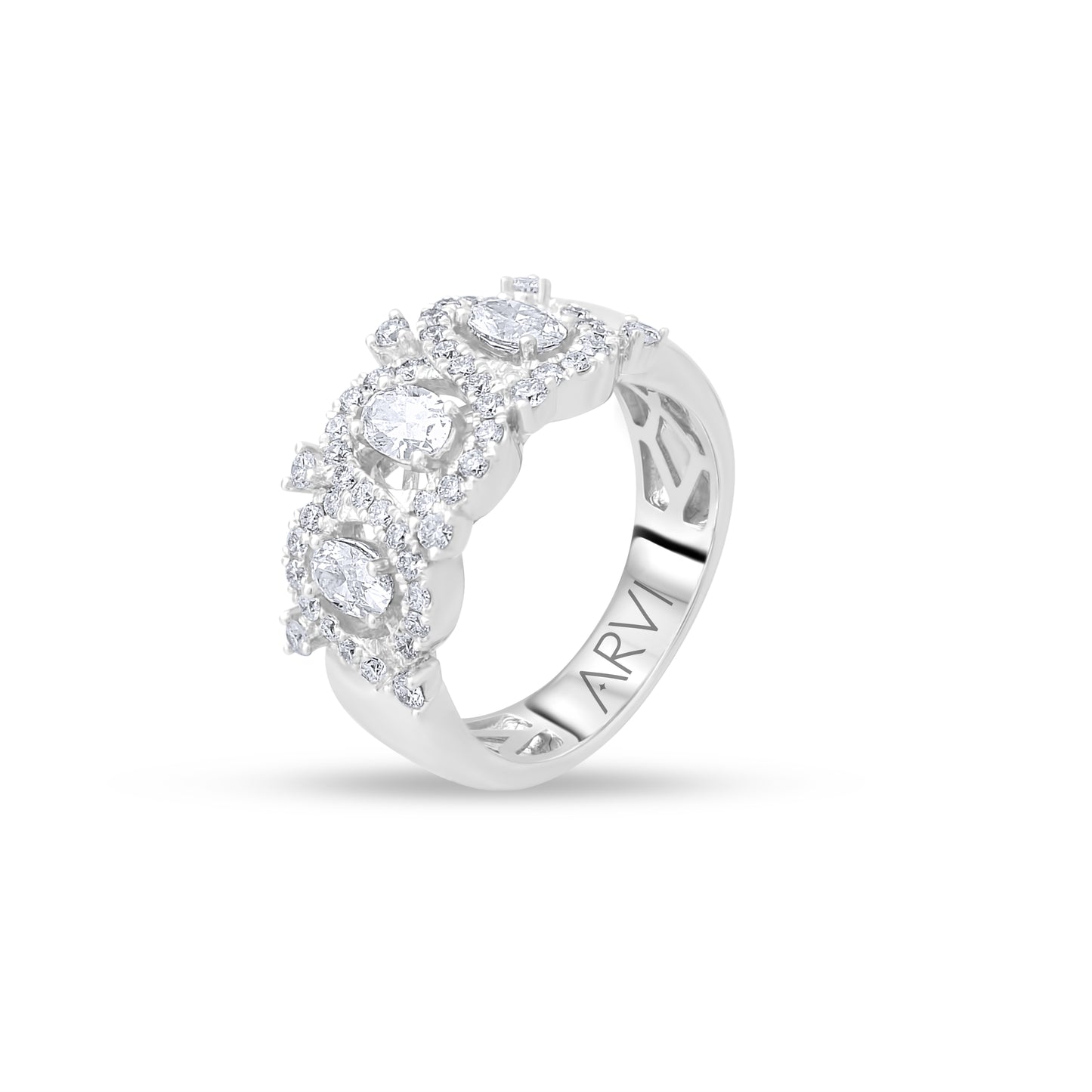 1,20 Karat Oval Pırlanta Yüzük - Arvi Jewellery