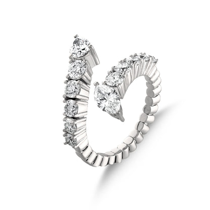 2,01 Karat Damla Markiz Pırlanta Yüzük - Arvi Jewellery