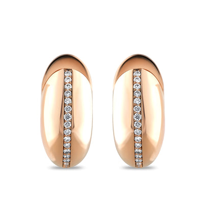 0,50 Karat Pırlanta Tasarım Küpe - Arvi Jewellery