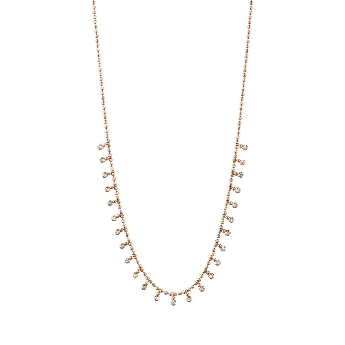 0,17 Karat Pırlanta Sarmaşık Kolye - Arvi Jewellery