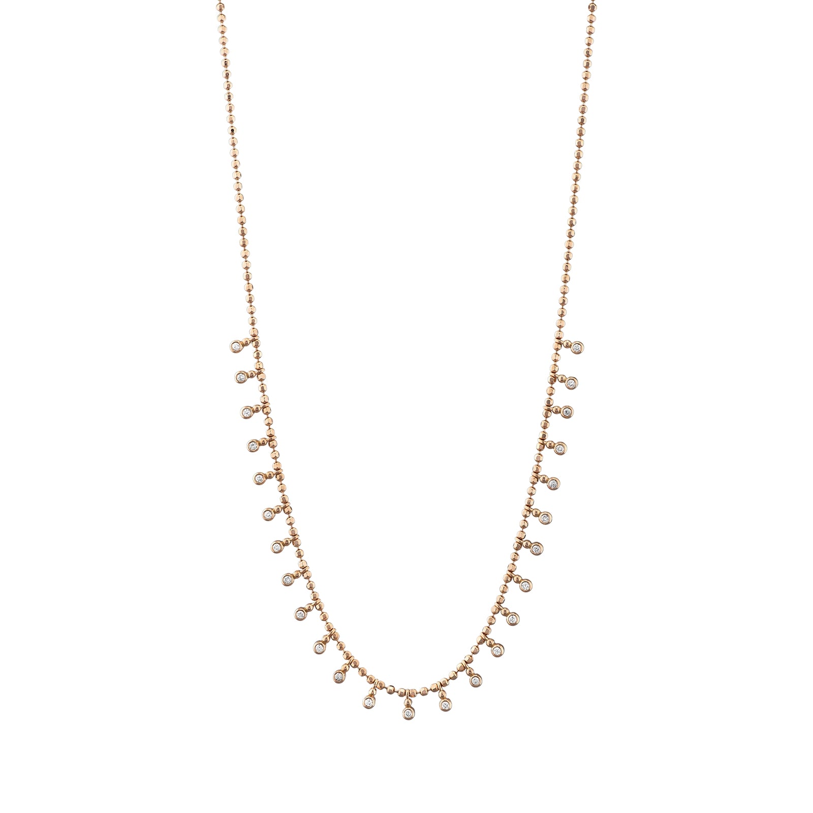 0,17 Karat Pırlanta Sarmaşık Kolye - Arvi Jewellery