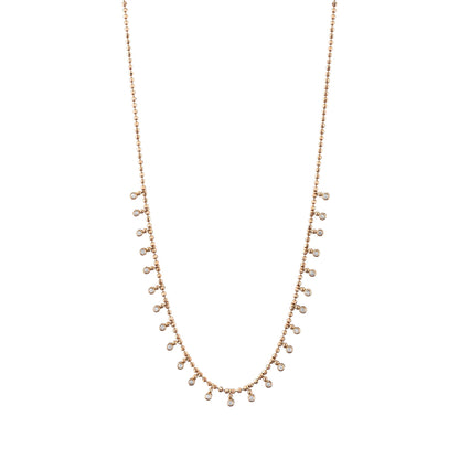 0,17 Karat Pırlanta Sarmaşık Kolye - Arvi Jewellery