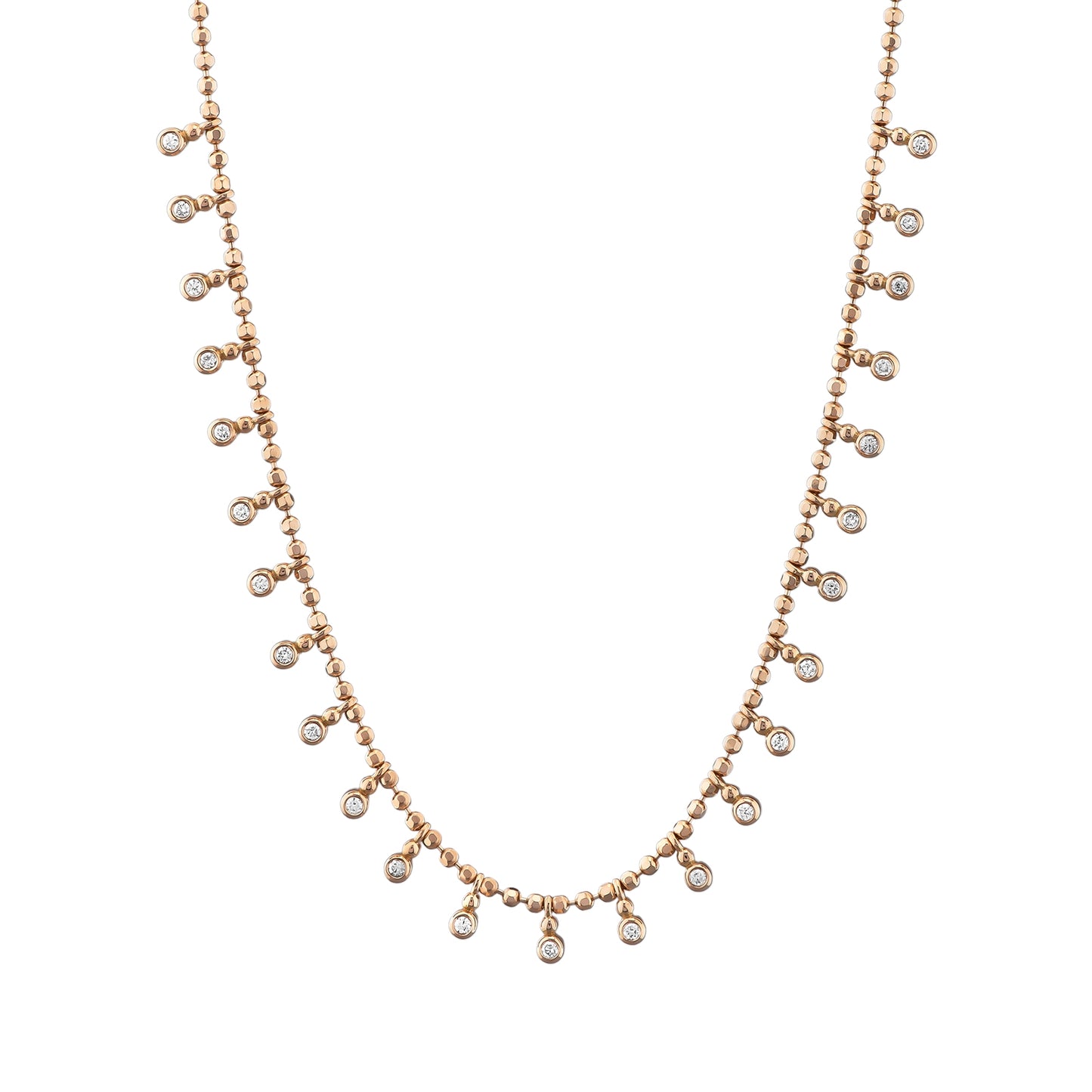 0,17 Karat Pırlanta Sarmaşık Kolye - Arvi Jewellery