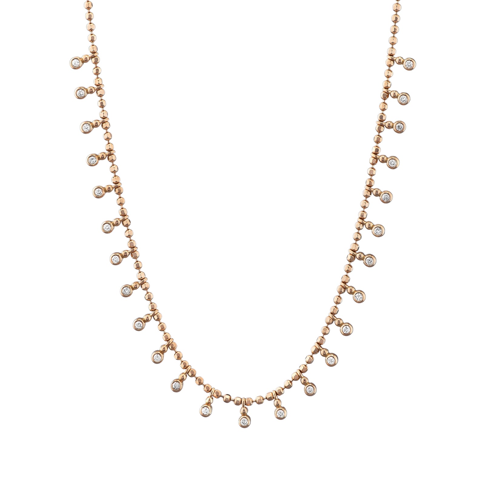 0,17 Karat Pırlanta Sarmaşık Kolye - Arvi Jewellery