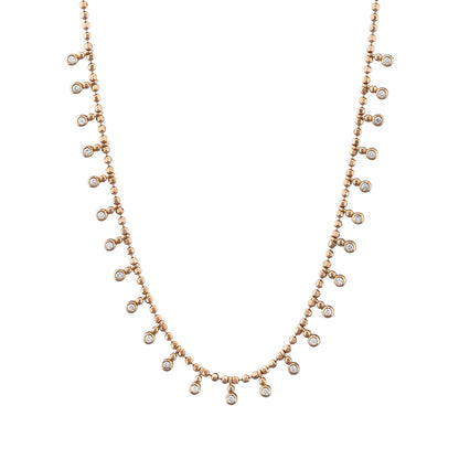 0,17 Karat Pırlanta Sarmaşık Kolye - Arvi Jewellery