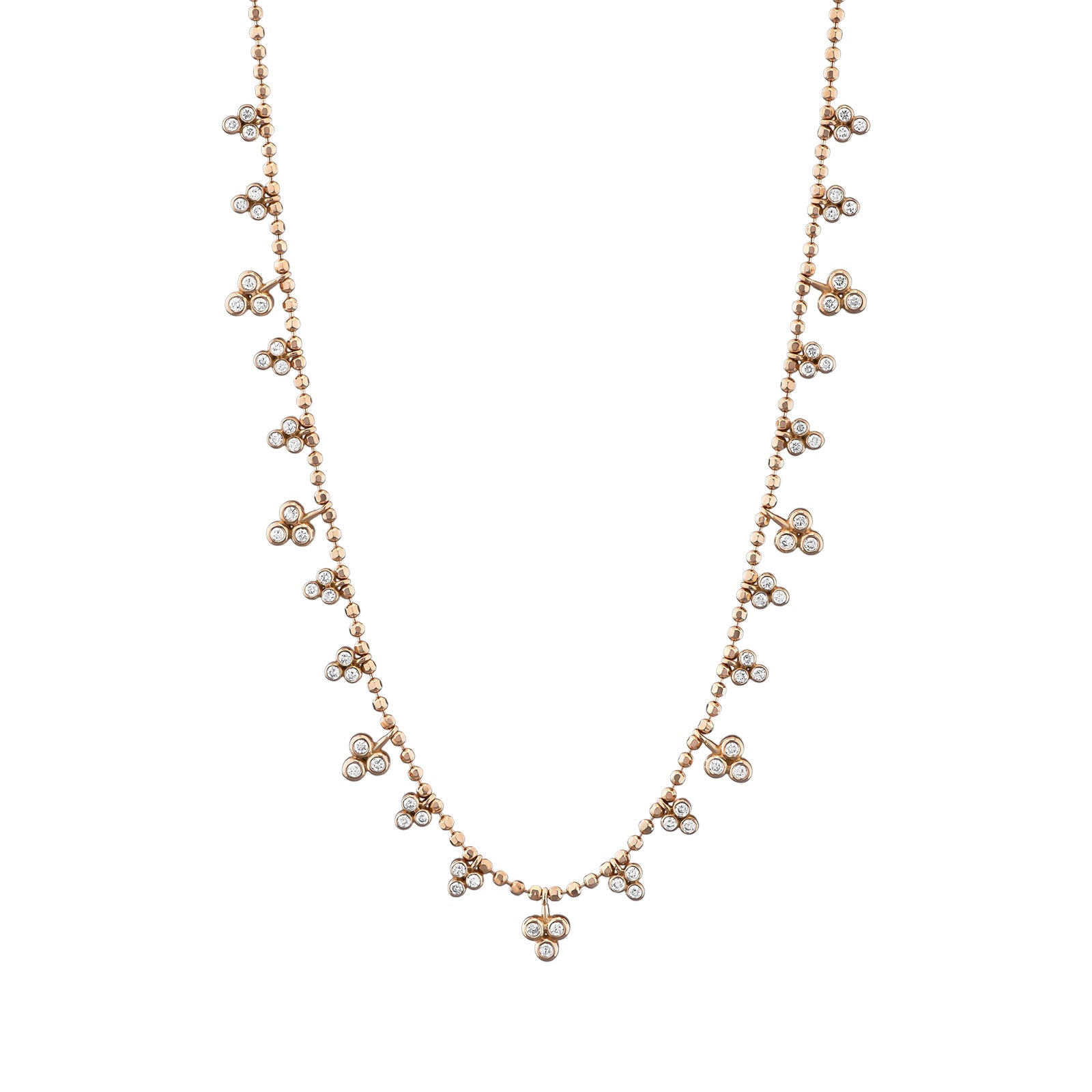 0,51 Karat Pırlanta Sarmaşık 2 Kolye - Arvi Jewellery