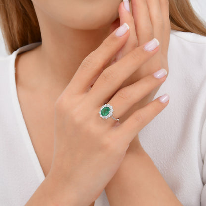 5,25 Karat Klasik Anturaj Pırlanta Yüzük - Arvi Jewellery