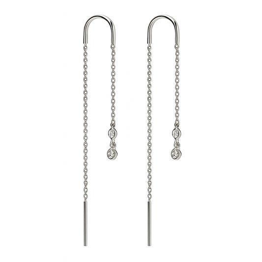 Çift Tohum Pırlanta Küpe - Arvi Jewellery