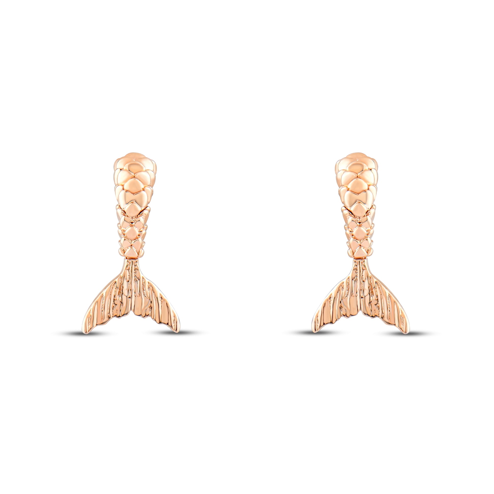 Altın Balık Küpe - Arvi Jewellery