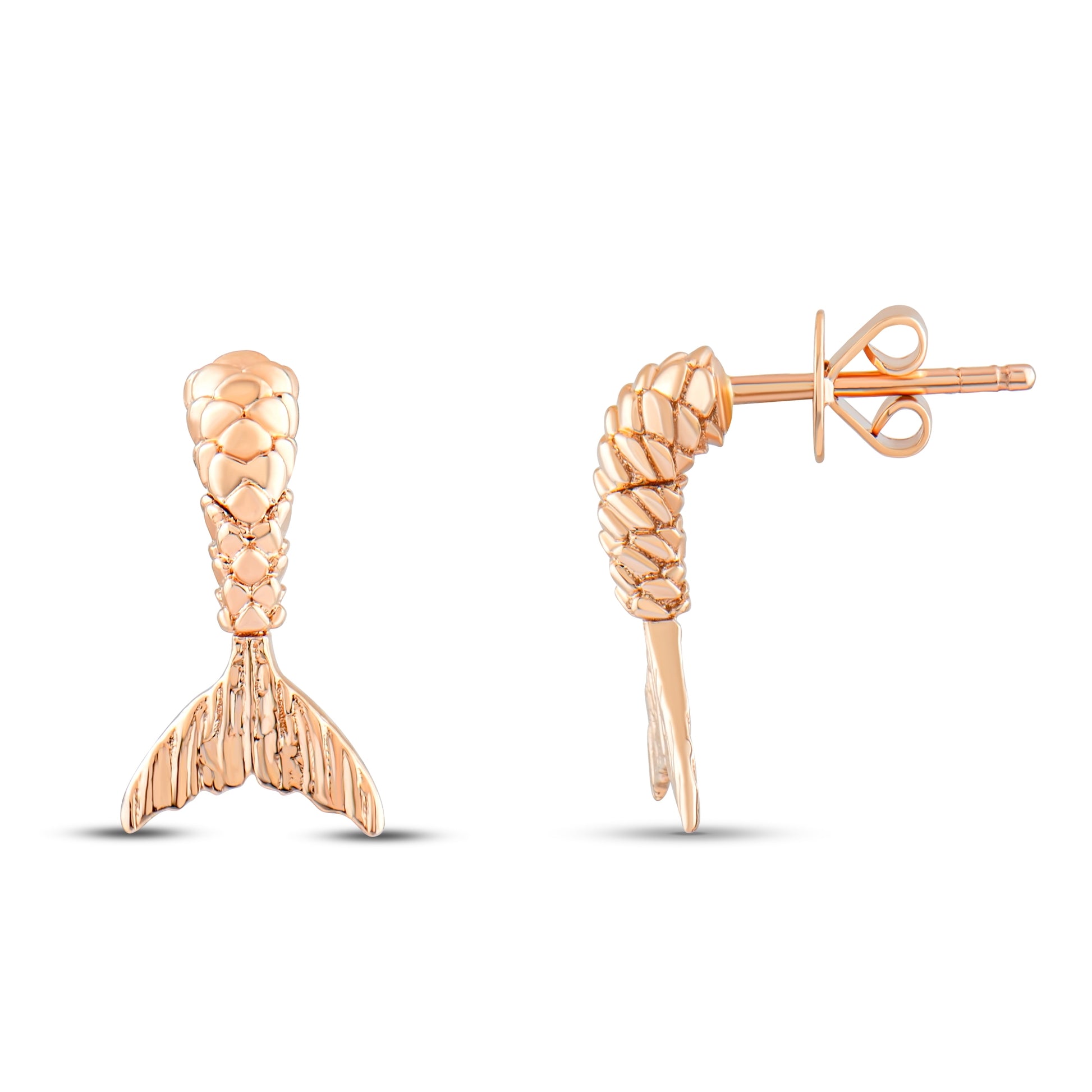 Altın Balık Küpe - Arvi Jewellery