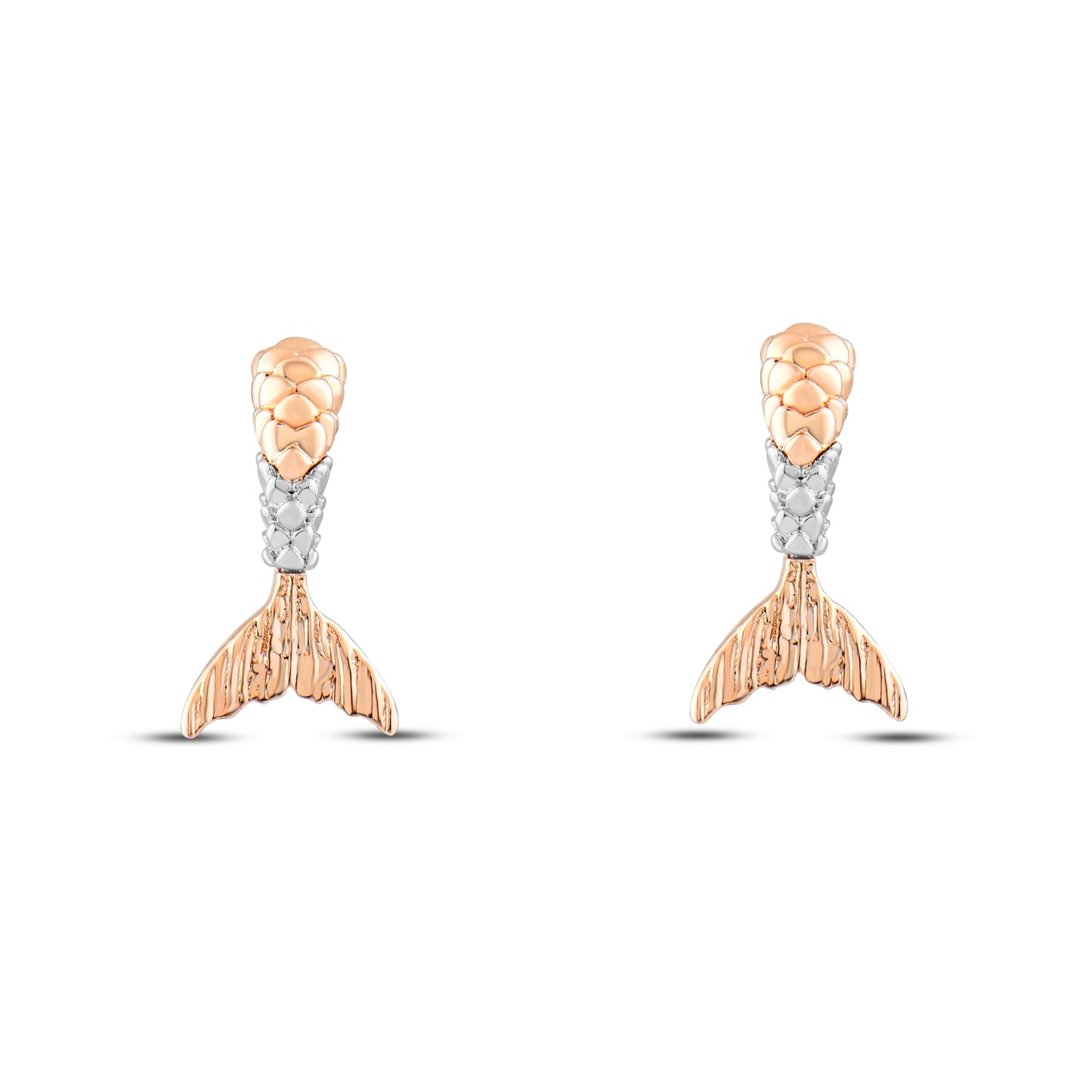 Altın Balık Küpe - Arvi Jewellery