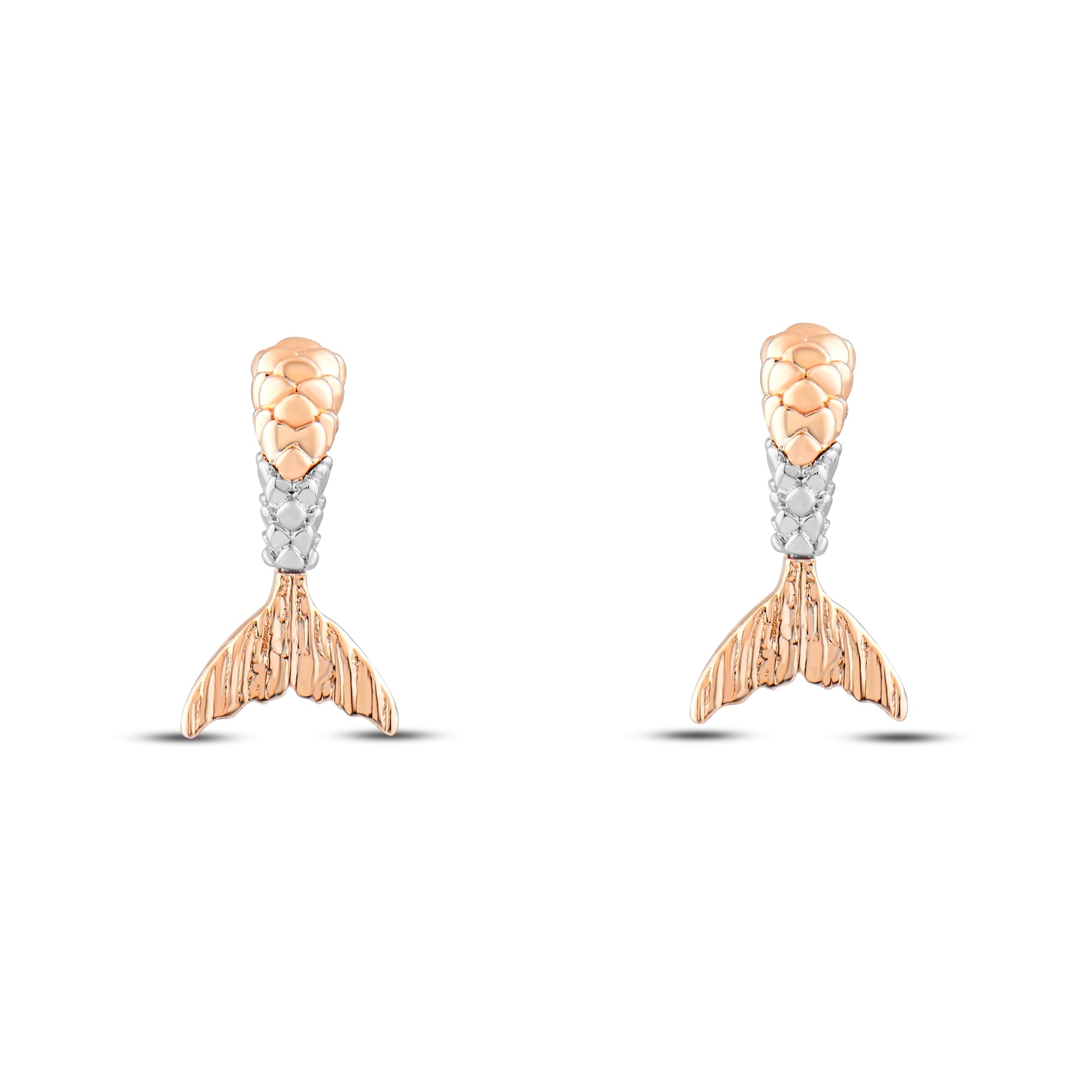 Altın Balık Küpe - Arvi Jewellery