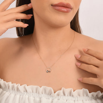 0,12 Karat Dönen Ok Pırlanta Kolye - Arvi Jewellery